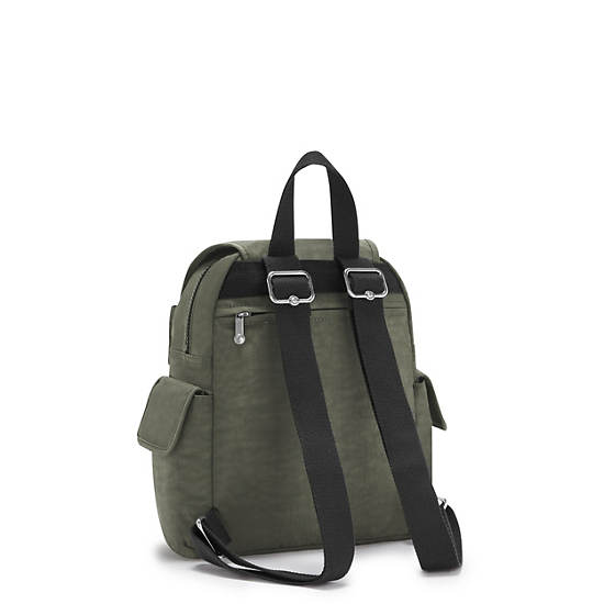 Kipling City Pack Mini Ryggsäck Gröna | SE 1729AH